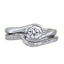 Custom Cascade Ring with Diamond Accents with Hand-Engraved Shadow Band