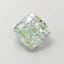 0.82 Ct. Fancy Yellowish Green Cushion Lab Grown Diamond