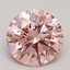2.18 Ct. Fancy Intense Pink Round Lab Grown Diamond