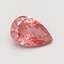 0.56 Ct. Fancy Vivid Pink Pear Lab Grown Diamond