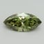 1.01 Ct. Fancy Vivid Green Marquise Lab Grown Diamond
