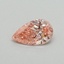 0.30 Ct. Fancy Vivid Pink Pear Lab Grown Diamond