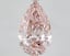 6.01 Ct. Fancy Intense Brownish Pink Pear Lab Grown Diamond