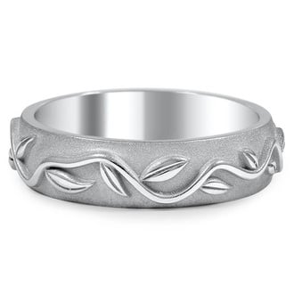 Custom Raised Ivy Ring