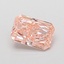 0.76 Ct. Fancy Vivid Pink Radiant Lab Grown Diamond