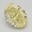 2.34 Ct. Fancy Intense Yellow Oval Lab Grown Diamond