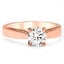 Custom Surprise Pave Taper Diamond Ring