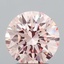 2.29 Ct. Fancy Intense  Pink Round Lab Grown Diamond