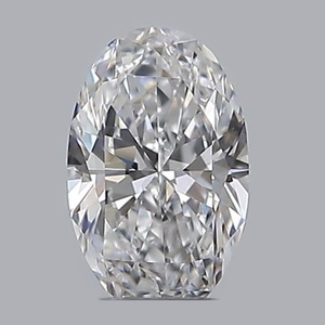 Oval diamond — real photo
