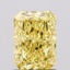 1.40 Ct. Fancy Intense  Yellow Radiant Lab Grown Diamond