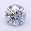 2.39 Ct. Fancy Intense  Blue Round Lab Grown Diamond