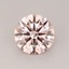 0.64 Ct. Fancy  Pink Round Lab Grown Diamond