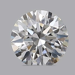 Round diamond — real photo