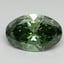 2.01 Ct. Fancy Vivid Pacific Green Oval Lab Grown Diamond
