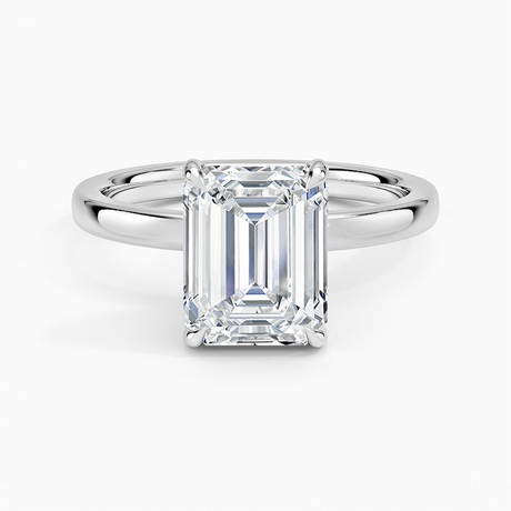 18K White Gold Fairmined Perfect Fit Solitaire 2mm Ring