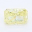 1.17 Ct. Fancy Intense Yellow Radiant Lab Grown Diamond