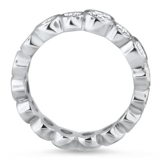 Custom Bezel Set Eternity Band