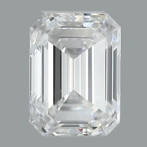 Emerald diamond — real photo
