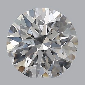 Round diamond — real photo