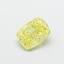 1.01 Ct. Fancy Intense  Yellow Cushion Lab Grown Diamond
