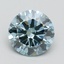 2.37 Ct. Fancy Intense Blue Round Lab Grown Diamond