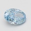 1.05 Ct. Fancy Vivid Blue Oval Lab Grown Diamond