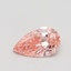 0.50 Ct. Fancy Intense Pink Pear Lab Grown Diamond