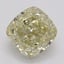 0.82 Ct. Fancy Light Brownish Yellow Cushion Diamond