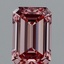 1.48 Ct. Fancy Intense Pink Emerald Lab Grown Diamond