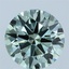 2.05 Ct. Fancy Vivid Green Round Lab Grown Diamond