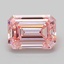 2.12 Ct. Fancy Intense  Pink Emerald Lab Grown Diamond