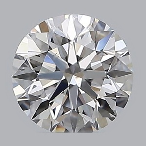 Round diamond — real photo