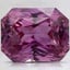 8x6.4mm Pink Radiant Sapphire