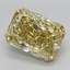 7.35 Ct. Fancy Intense Yellow Radiant Lab Grown Diamond