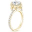 18K Yellow Gold Summer Rain Diamond Ring (3/4 ct. tw.), smallside view