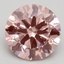 2.63 Ct. Fancy Intense Pink Round Lab Grown Diamond