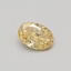 0.36 Ct. Fancy Intense Yellow Oval Lab Grown Diamond