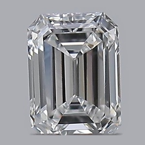 Emerald diamond — real photo