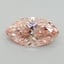 1.04 Ct. Fancy Vivid Pink Marquise Lab Grown Diamond