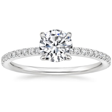18K White Gold Luxe Ballad Perfect Fit Diamond Bridal Set