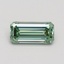 1.04 Ct. Fancy Intense Green Emerald Lab Grown Diamond