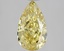2.06 Ct. Fancy Intense  Yellow Pear Lab Grown Diamond