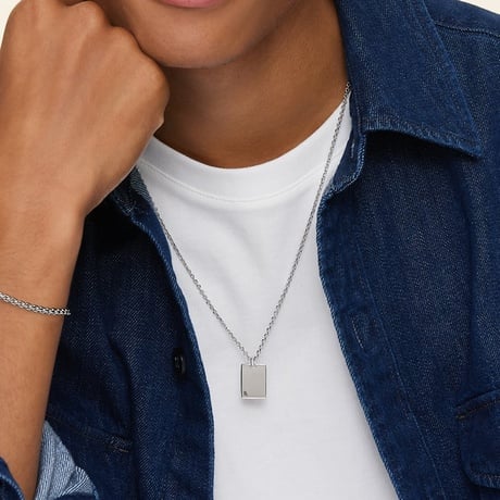 Scorpio Zodiac Engravable Tag Pendant - Brilliant Earth