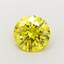 1.84 Ct. Fancy Vivid Yellow Round Lab Grown Diamond