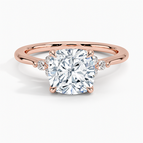 14K Rose Gold Melody Diamond Ring