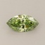 0.40 Ct. Fancy Vivid Green Marquise Lab Grown Diamond