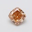 1.07 Ct. Fancy Light Brown Cushion Lab Grown Diamond