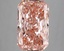 3.17 Ct. Fancy Vivid Pink Radiant Lab Grown Diamond