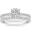 18K White Gold Amelie Diamond Bridal Set