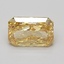 1.03 Ct. Fancy Vivid Yellow Radiant Lab Grown Diamond